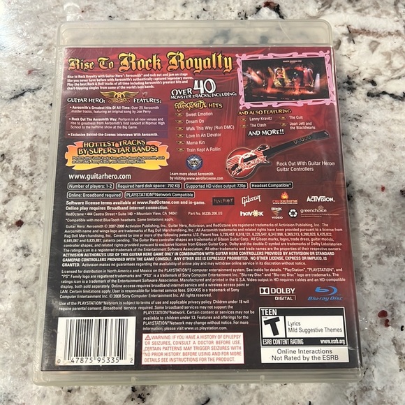 GH: Aerosmith for PlayStation 3 (PS3) - Picture 2 of 3